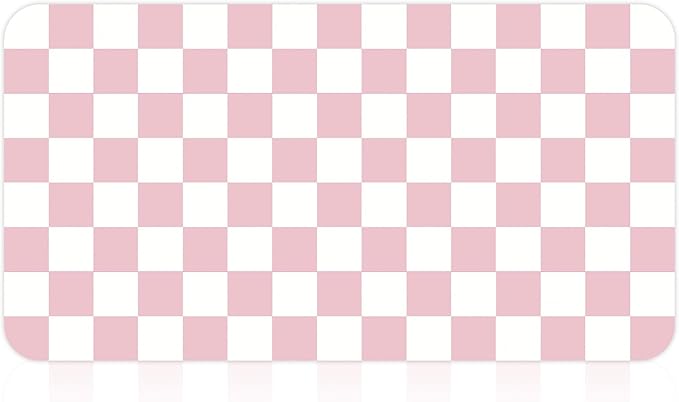 17" x 32" Checkered Dish Drying Mat - Image 9
