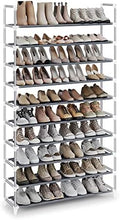 SONGMICS Shoe Rack, 10-Tier Shoe Shelf, Shoe Storage Organizer