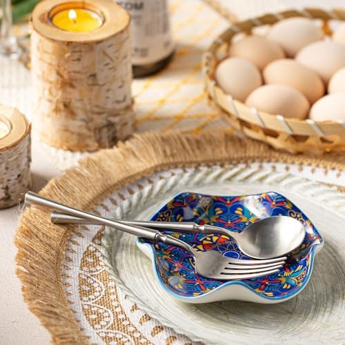 Miamolo Boho Spoon Rest for Stove Top & Counter, Kitchen Cooking Gift