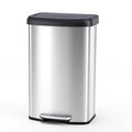 21 Gallon Kitchen Trash Can, Stainless Steel Garbage Can by Unknown