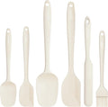 NileHome Silicone Spatula Set, 6 Pieces Food Grade Kitchen Utensils by NileHome