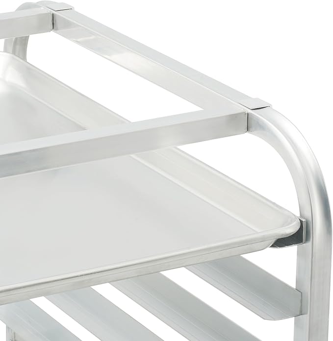 VEVOR 10-Tier Bun Pan Rack, Aluminum Racking Trolley Storage - Image 12