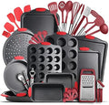 Eatex Baking Sheet Set, 39 Piece Baking Pans Set, Cookie Sheets for Baking