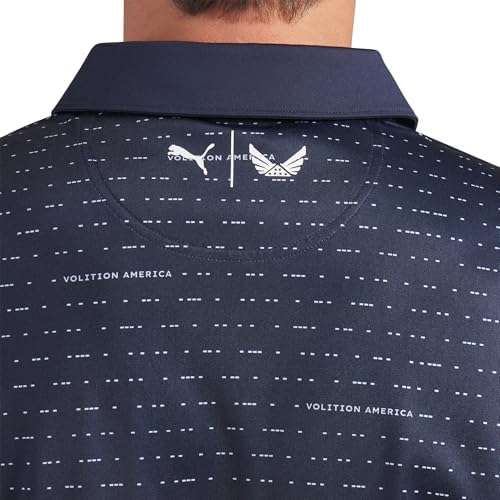 PUMA Men's X Volition Morse Golf Polo