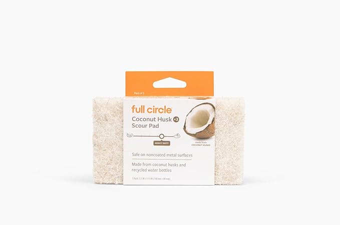Full Circle Heavy Duty Scour Pads, Safe by FULLCIRCLE