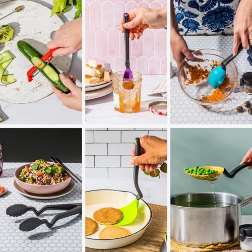 Dreamfarm Ultimate Set of The Best Silicone & Nylon Kitchen Utensil 6pc Set
