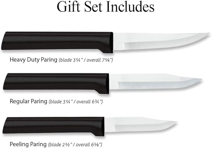 Rada Cutlery Paring Knife Galore Gift Set, 3-Piece Knife Set, Stainless Steel - Image 2