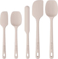 ChefAide 5 Pieces Silicone Spatula Set, Food Grade Rubber Spatula, Upgrade by ChefAide