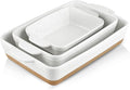 HVH Baking Dish Set, 9x13 Baking Dish, Large Casserole Dish Set, Ceramic by HVH