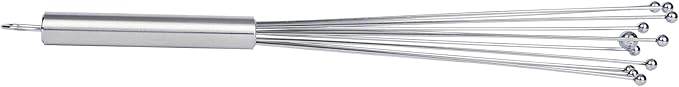 Restaurantware 12.5 in Stainless Steel Ball Whisk - Image 14