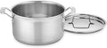 Cuisinart MCP44-24N MultiClad Pro 6-Quart Skillet, Saucepot w/Cover by Cuisinart