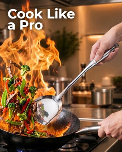 Zulay Kitchen Stainless Steel Wok Spatula