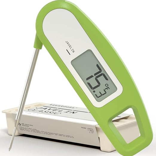 Lavatools Javelin® Ultra-Fast 3-Second Digital Instant Read Meat Thermometer by Lavatools