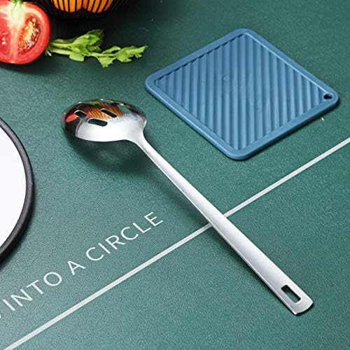 Berglander Stainless Steel Slotted and Basting Spoon, Heat Resistant, Non-Stick, Dishwasher Safe, Easy to Clean