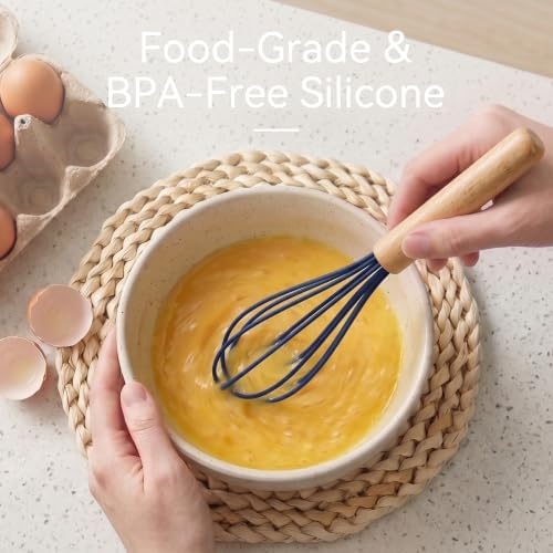 Silicone Kitchen Utensils Set, Heat-Resistant Cooking Utensils, BPA-Free