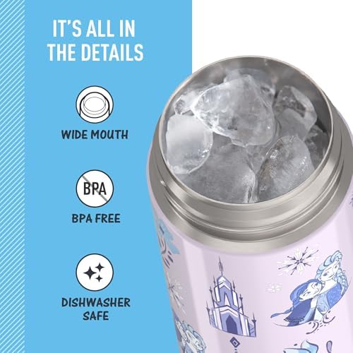 THERMOS FUNTAINER Water Bottle with Spout, 16oz, Frozen