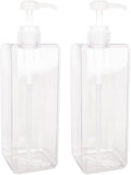 Pump Bottle, Refillable Plastic Empty Lotion Soap Dispenser Liquid Container by JiatuA