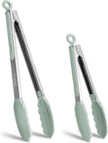 Tongs for Cooking, 600ºF High Heat-Resistant Stainless Steel Kitchen Tongs by EEKEDO