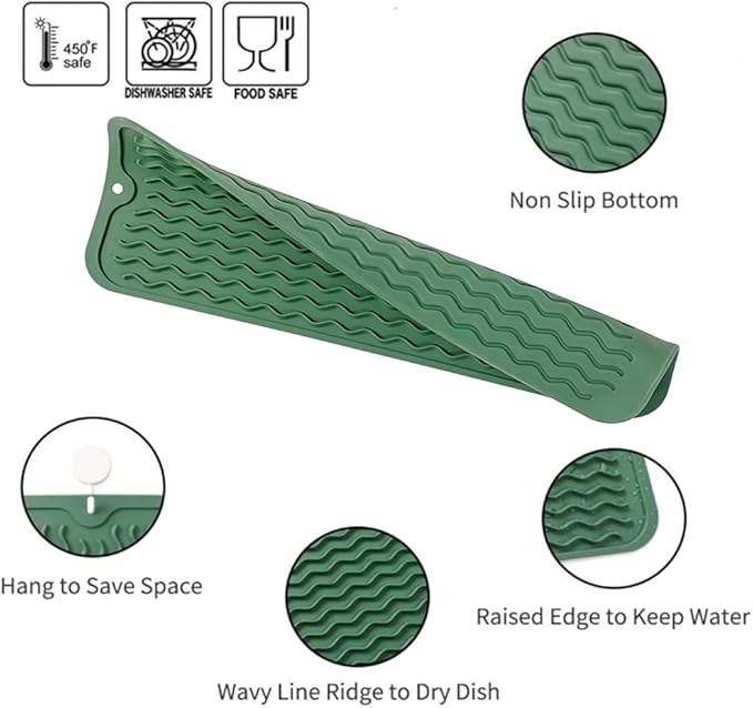 MicoYang Silicone Dish Drying Mat - Image 3