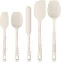 ChefAide 5 Pieces Silicone Spatula Set, Food Grade Rubber Spatula, Upgrade by ChefAide