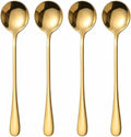Espresso Spoons Long Handle, Round Tip Demitasse Spoon by CiiVii