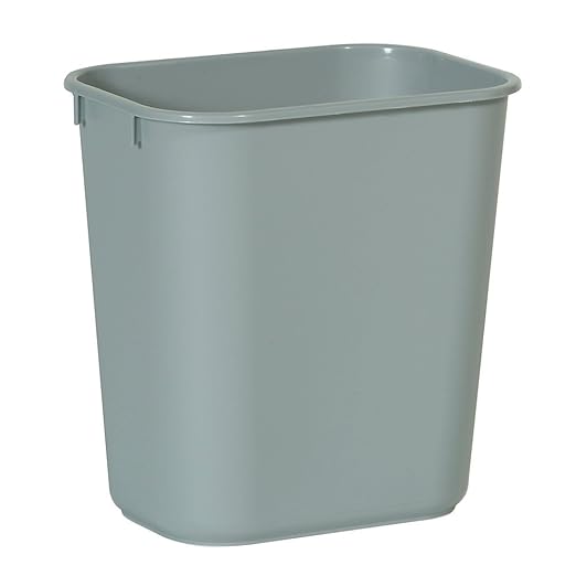 Rubbermaid Commercial Products Deskside Wastebasket/Trash Can, by RubbermaidCommercialProducts