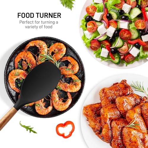 Zulay Kitchen 5 Piece Silicone Utensil Set