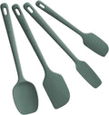 ChefAide 4 Pieces Silicone Spatula Set, Food Grade Rubber Spatula, Upgrade by ChefAide