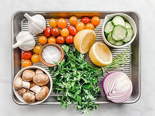 USA Pan Nonstick Quarter Sheet Pan, Set of 2