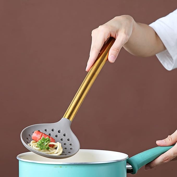 Gold Skimmer, Berglander Non-stick Silicone Strainer - Image 7