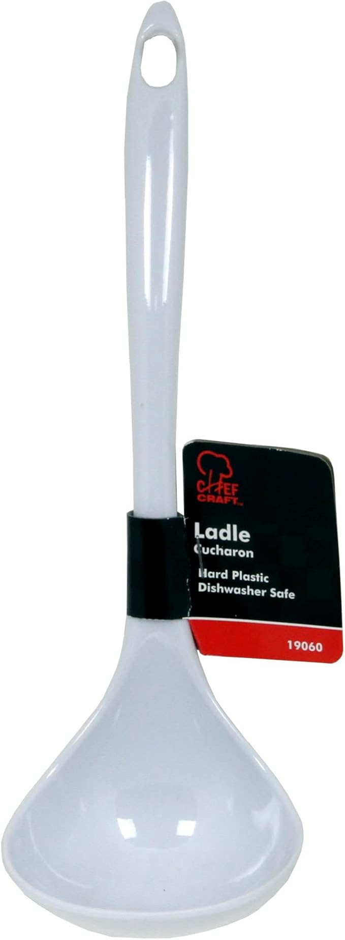 Chef Craft Basic Melamine Cooking Ladle, 10.5 Inch - Image 2
