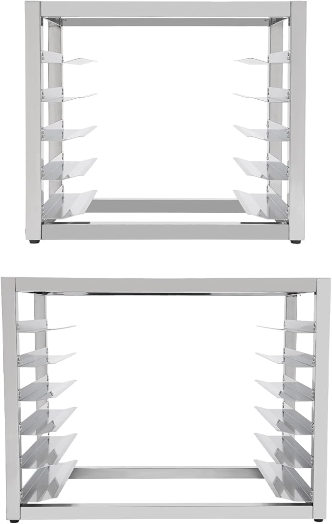 6 Tier Bun Pan Rack, Aluminum Bakery Rack - Image 3