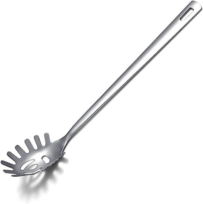 Spaghetti Spoon, Berglander Pasta Server, Stainless Steel Pasta Spoon, Pasta by Berglander