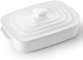 Large Ceramic Casserole Dish by Lareina