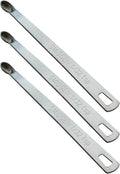 3PCS 1/32 Teaspoon Single Tiny Measuring Spoon, Small Individual Stainless by BERYLER