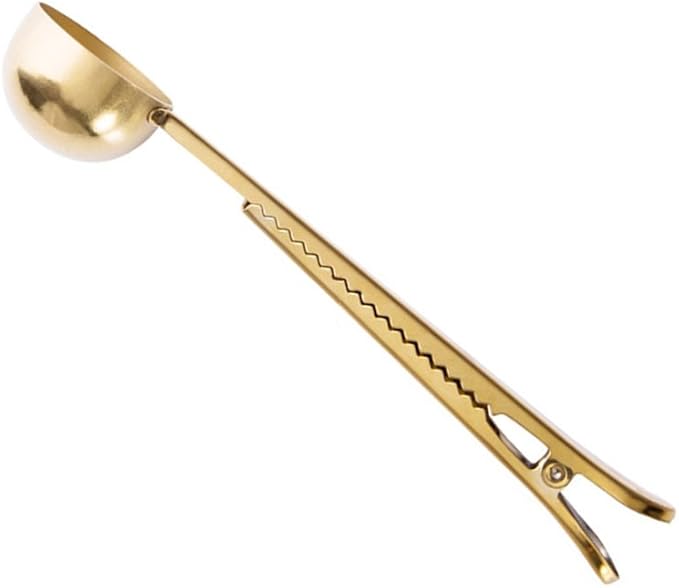 Coffee Scoop, Stainless Steel Golden Multi Function Coffee Measuring - Image 6