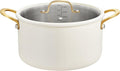 BEZIA 8 Quart Stainless Steel Stock Pot, Casserole by BEZIA