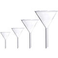 Glass Funnel Set, 50mm & 40mm Diameter by Young4us