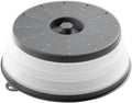 HIC Kitchen Collapsible Microwave Food Cover, BPA Free, Contains Splatter and by HIC
