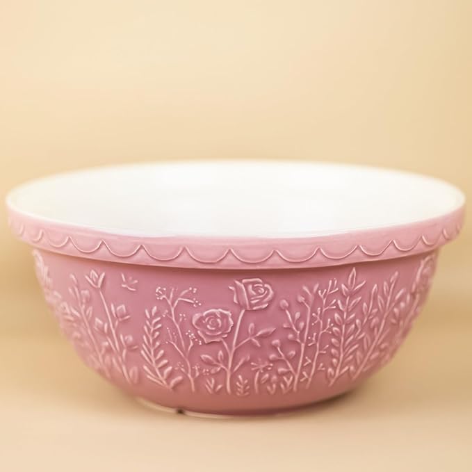 Mason Cash In The Meadow S12 Mixing Bowl | Rose - Image 2