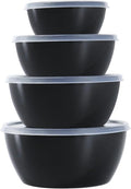 4-Piece Classic Plastic Prep Bowls by SCWBOEII