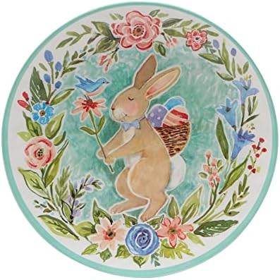 Certified International Joy Of Easter 11" Melamine Dinner Plates, Set of 6