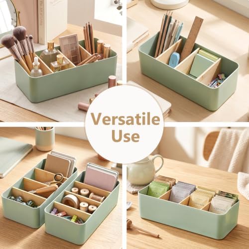 2 Pack Seasoning Packet Organizer Spice Storage Organizer, Green