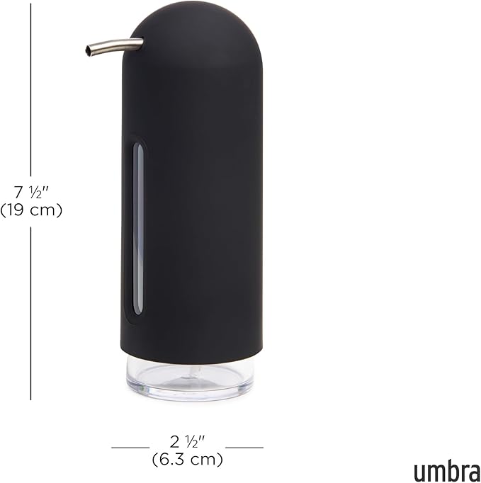 Umbra Penguin 12 oz Soap Pump, Kitchen Soap Dispenser, Also Works - Image 3