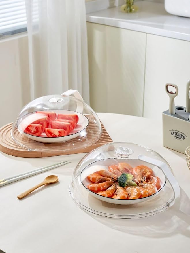 Microwave Splatter Cover for Food, Soft Plastic - Image 6