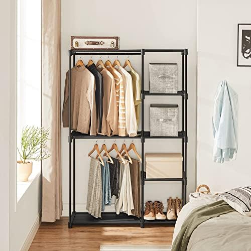 SONGMICS Portable Closet, Freestanding Closet Organizer, Clothes Rack
