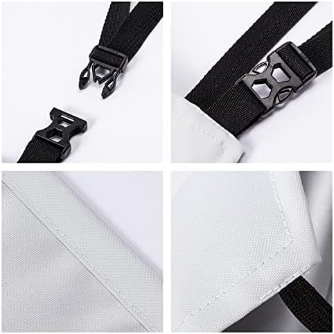 Giwawa Apron Unisex Resistant 33 x 28 inches with 2 Pockets Cooking Kitchen Aprons Suitable for BBQ Grill Drawing Haircut