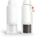 LARS NYSØM Salt and Pepper Grinder Set, Stainless Steel Manual Salt and Pepper by LN