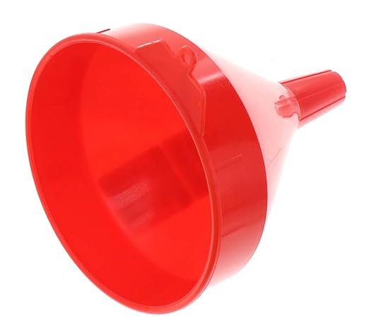 LubriMatic 75-070 Polyethylene Plastic Funnel w/ Screen - Image 3