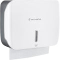 Paper Towel Dispenser Wall Mount: No Drill Adhesive Z-fold Multifold Paper by modunfulbathroom